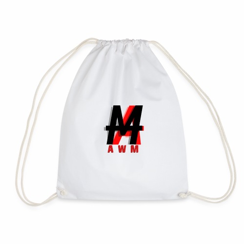 AWM Logo Long Sleeve T-Shirt (MEN) - Drawstring Bag