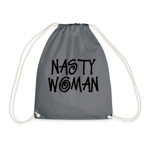 NASTY WOMAN - Drawstring Bag