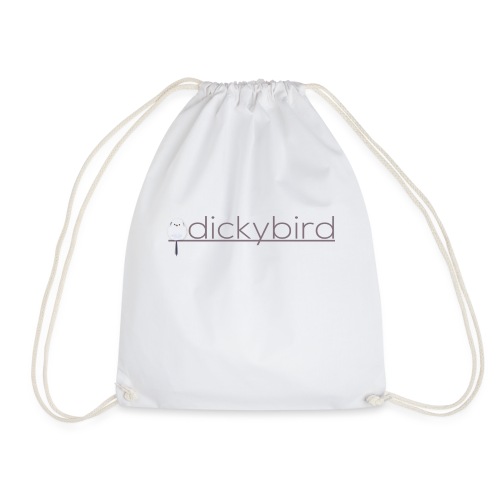 dickybird lille logo fugl på linie før navn - Sportstaske