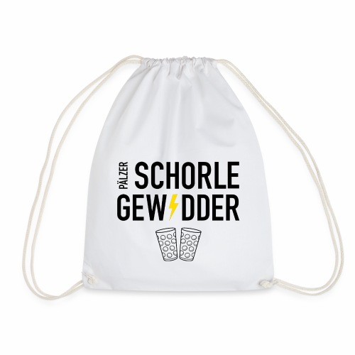 Pälzer Schorle Gewidder & Dubbegläser - Turnbeutel