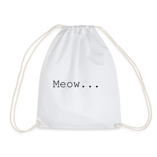 Meow - Drawstring Bag