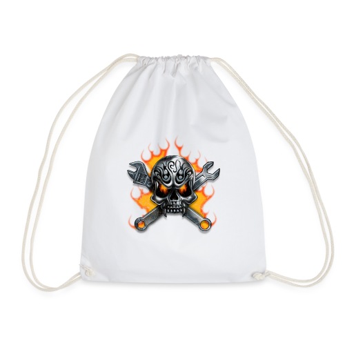 skull - Drawstring Bag