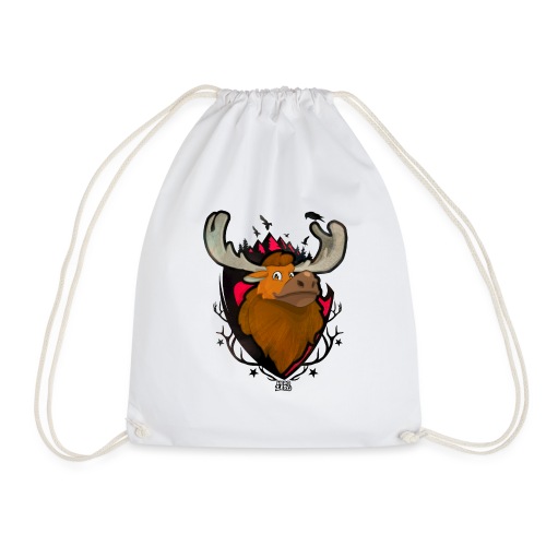 elk season - Drawstring Bag