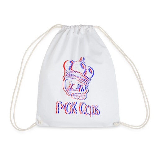 FCK COPS 3D - Drawstring Bag