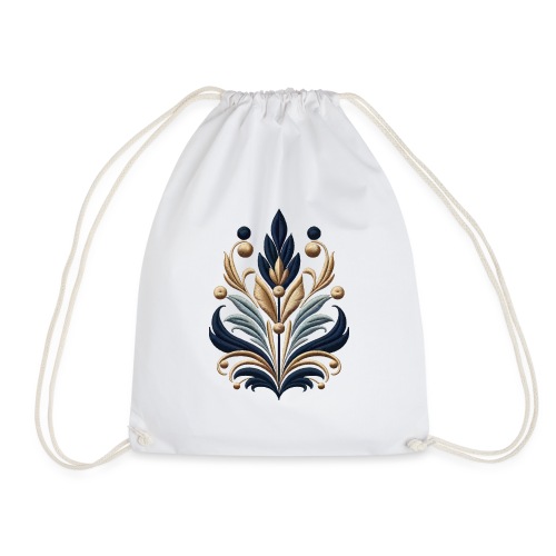 Noble Crest Embroidery Tee - Drawstring Bag