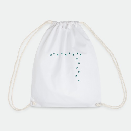 Snowflake Starglitter - Drawstring Bag