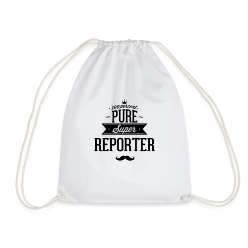 100 Prozent super Reporter - Turnbeutel