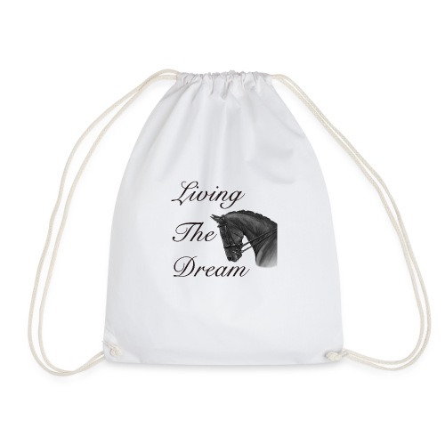 Living The Dream - Vest Top - Drawstring Bag