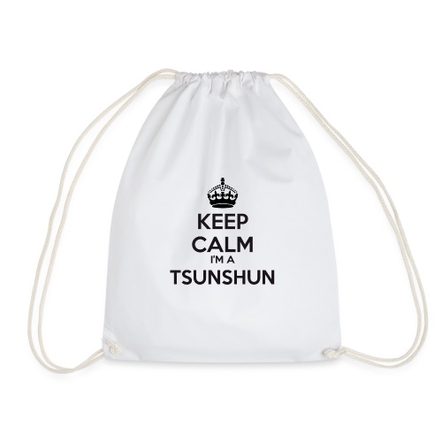 Tsunshun keep calm - Drawstring Bag