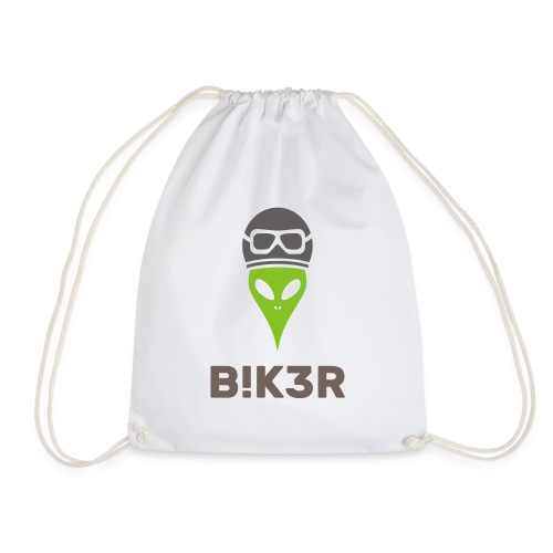 biker - Drawstring Bag