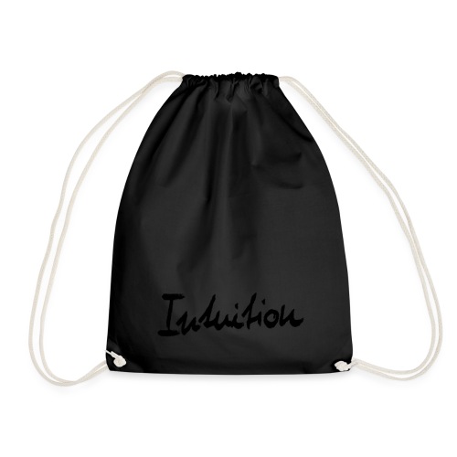 INTUITION I black / schwarz - Drawstring Bag