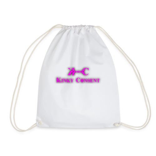 Kinky Consent Official party T shirt - Drawstring Bag