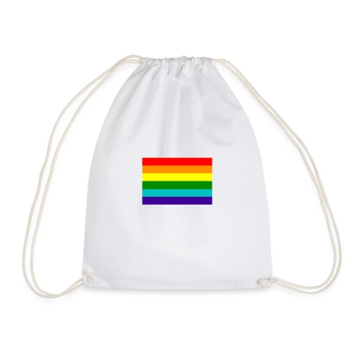 Gay pride rainbow vlag - Gymtas
