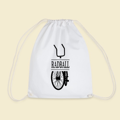 Radball | Retro Black - Turnbeutel