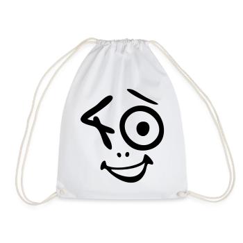 Wow, 40 years! - Drawstring Bag - white - Front