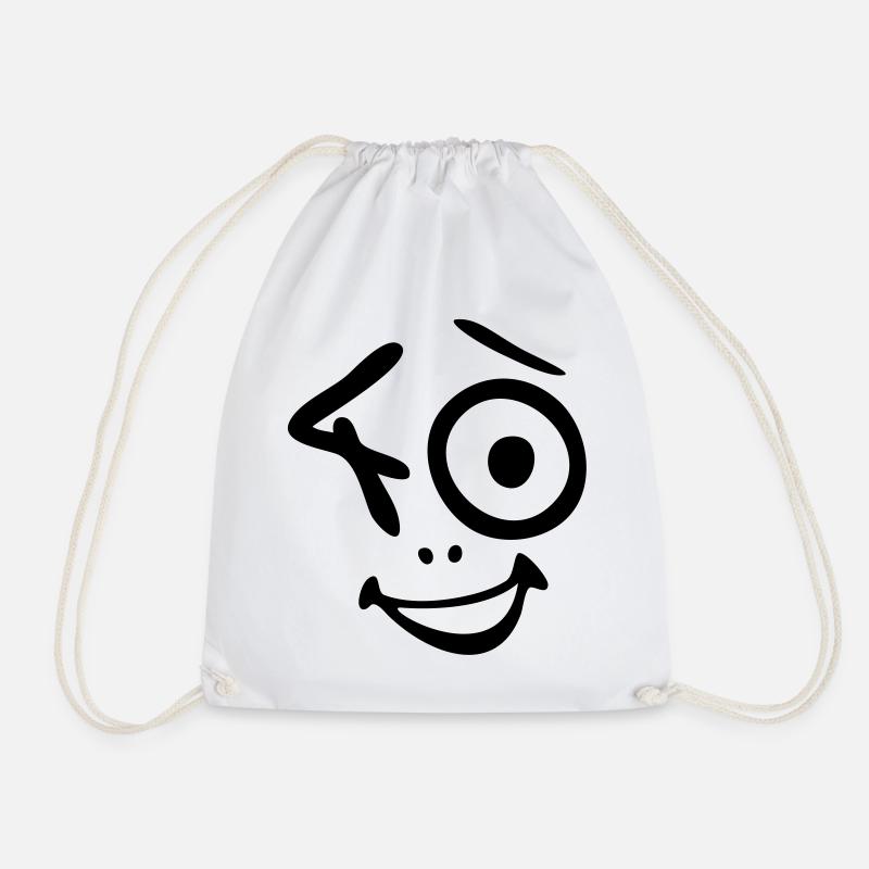 Wow, 40 years! - Drawstring Bag - white