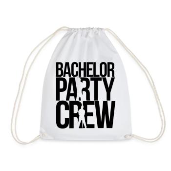 bachelor party crew - Turnbeutel - Weiß - Vorne