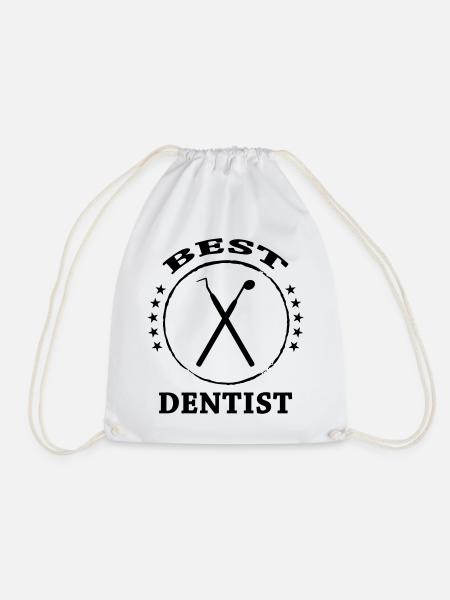 Dentiste - Sac de sport léger - blanc