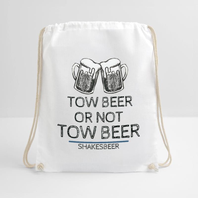 Bier oder nicht Bier Turnbeutel