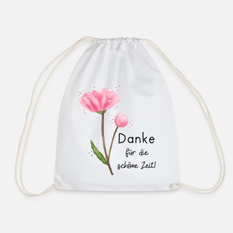 Danke sagen - Turnbeutel - Weiß