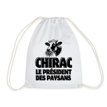 farmer, farmer, peasant, farmer - Drawstring Bag - white - Front