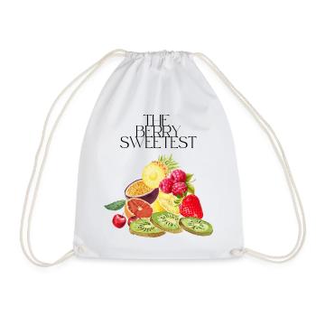 The Berry Sweetest – Variété fruitée et saine - Sac de sport léger - blanc - Devant