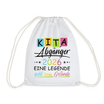 Diplômés en garderie 2026 - Sac de sport léger - blanc - Devant