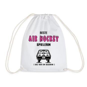Meilleur joueur de air hockey - Sac de sport léger - blanc - Devant