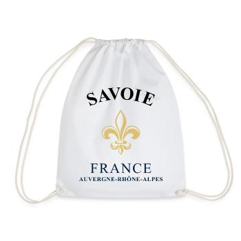Savoie France Frankreich - Turnbeutel - Weiß - Vorne