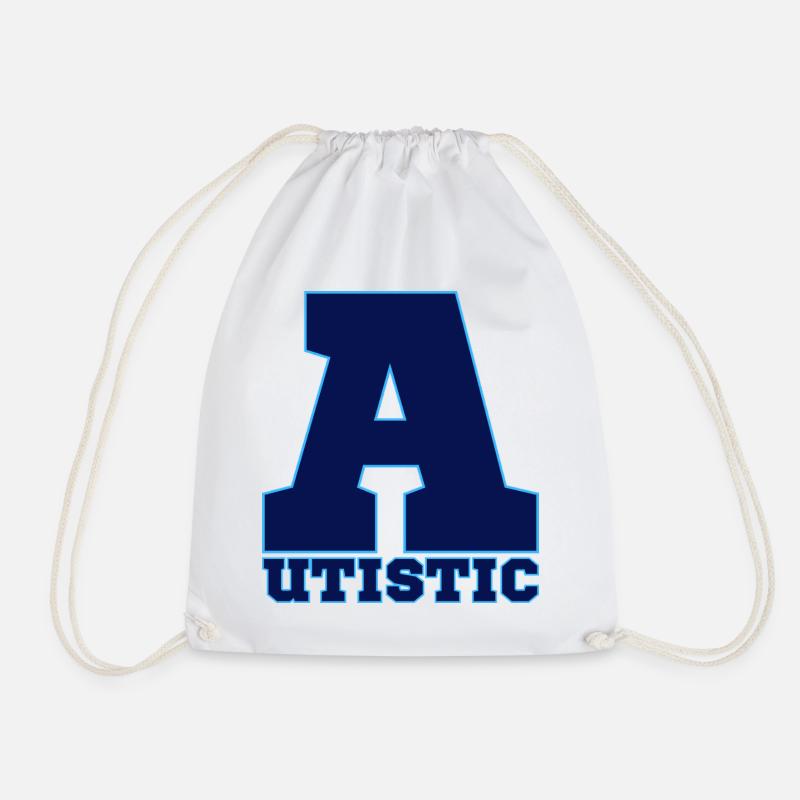 Autistic - Turnbeutel - Weiß