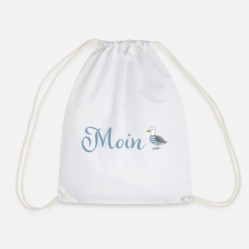 Moin Möwe - Turnbeutel - Weiß