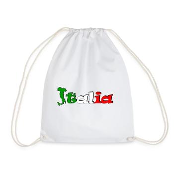 T-shirt logo Italia - Sac de sport léger - blanc - Devant