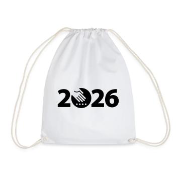 Landwirt 2026, Gärtner 2026 - Turnbeutel - Weiß - Vorne
