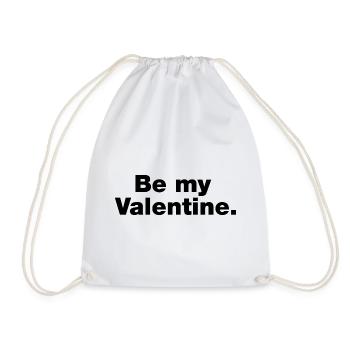 Soyez mon valentin - Sac de sport léger - blanc - Devant