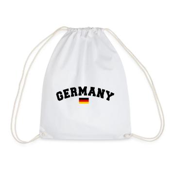 ALLEMAGNE ALLEMAGNE EUROPE FAN DE SPORT ALLEMAND - Sac de sport léger - blanc - Devant