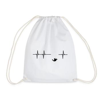 Parachute jumper impulsion - Sac de sport léger - blanc - Devant