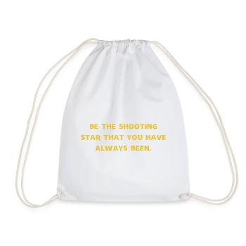 Be the shooting star that you have always been - Sac de sport léger - blanc - Devant