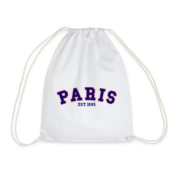PARIS_EST_1995 - Turnbeutel - Weiß - Vorne