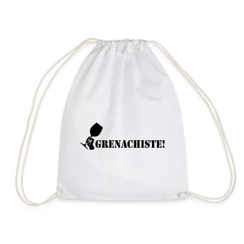 Grenachiste - Drawstring Bag - white - Front