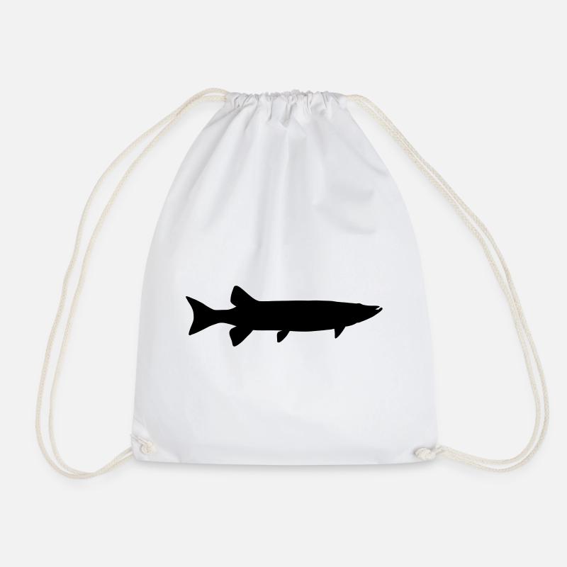 brochet - Sac de sport léger - blanc