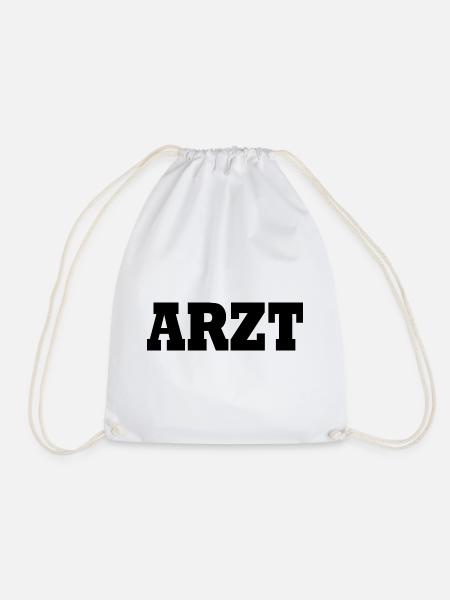 Arzt - Turnbeutel - Weiß