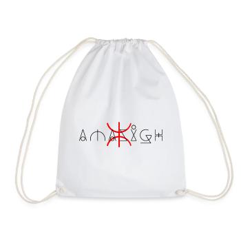 Amazigh - Turnbeutel - Weiß - Vorne