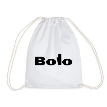 Bolo like Bologna - Drawstring Bag - white - Front