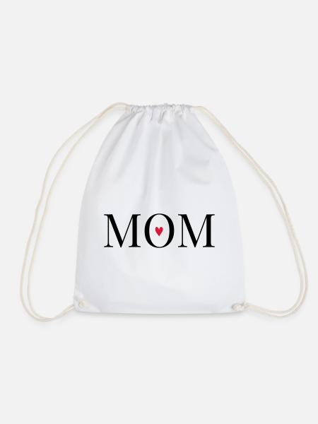 Mom / Mama / Mum - Turnbeutel - Weiß