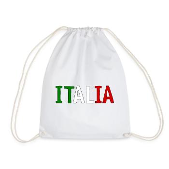 Italia - Turnbeutel - Weiß - Vorne