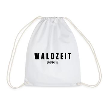 Waldzeit - Turnbeutel - Weiß - Vorne