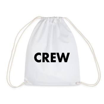 Crew - Drawstring Bag - white - Front