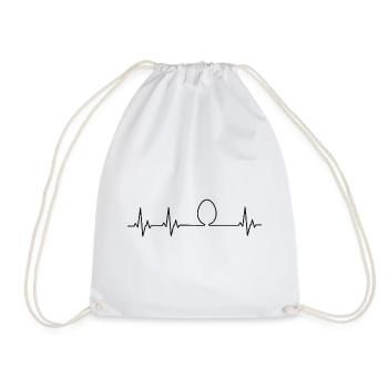 Chicken Fans - Rooster - Rooster - Chick - Egg - Drawstring Bag - white - Front