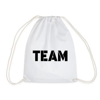 Team - Drawstring Bag - white - Front