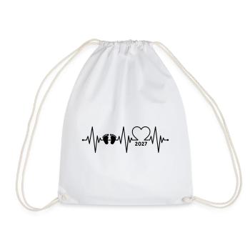Baby 2027 - Drawstring Bag - white - Front